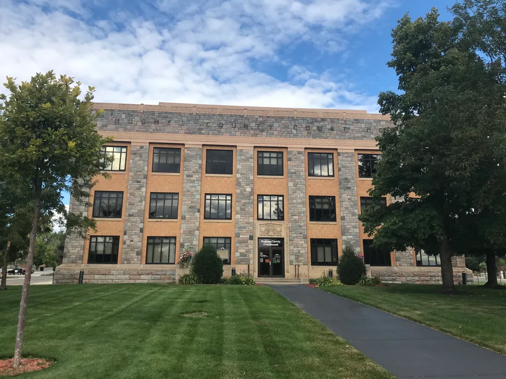 Hughes County Courthouse in Pierre, South Dakota