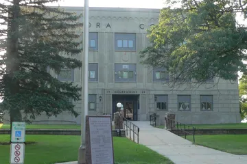 Aurora County Courthouse in Plankinton, South Dakota